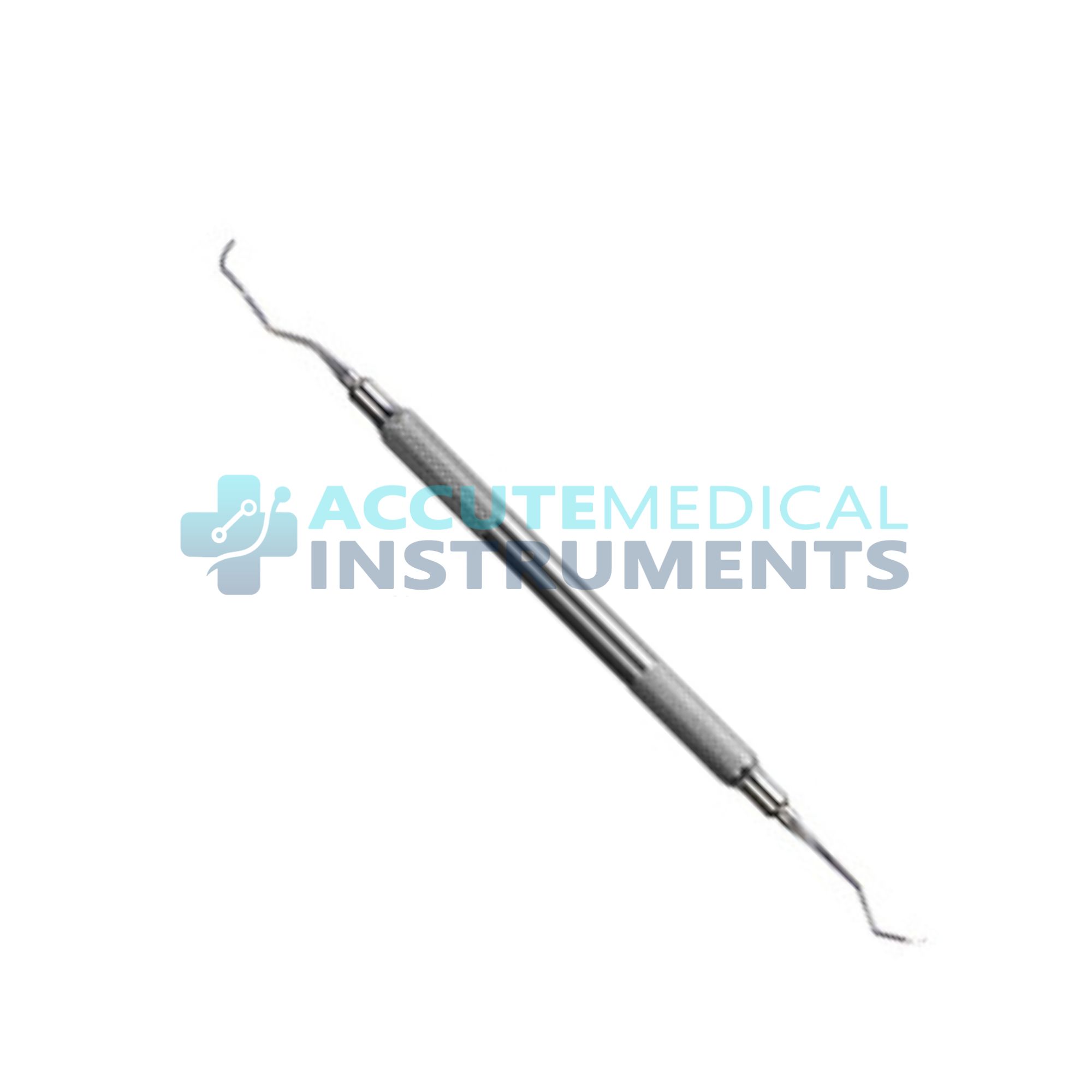 Periodontal Curette Gracey 15/16, Hollow Stainless Steel Handle
