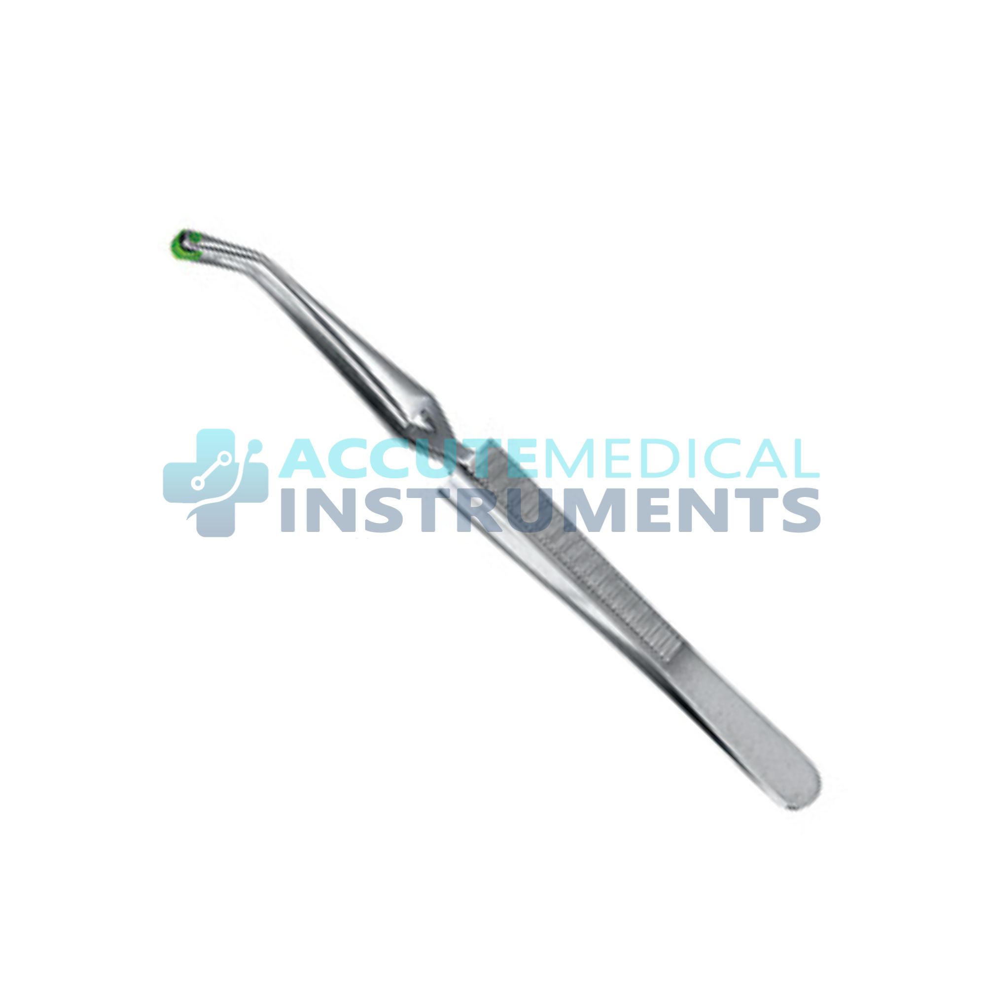 Orthodontic Inlay Forceps, 16 cm Self-Retaining with 10 Pairs of Plastic Interchangeable Jaws