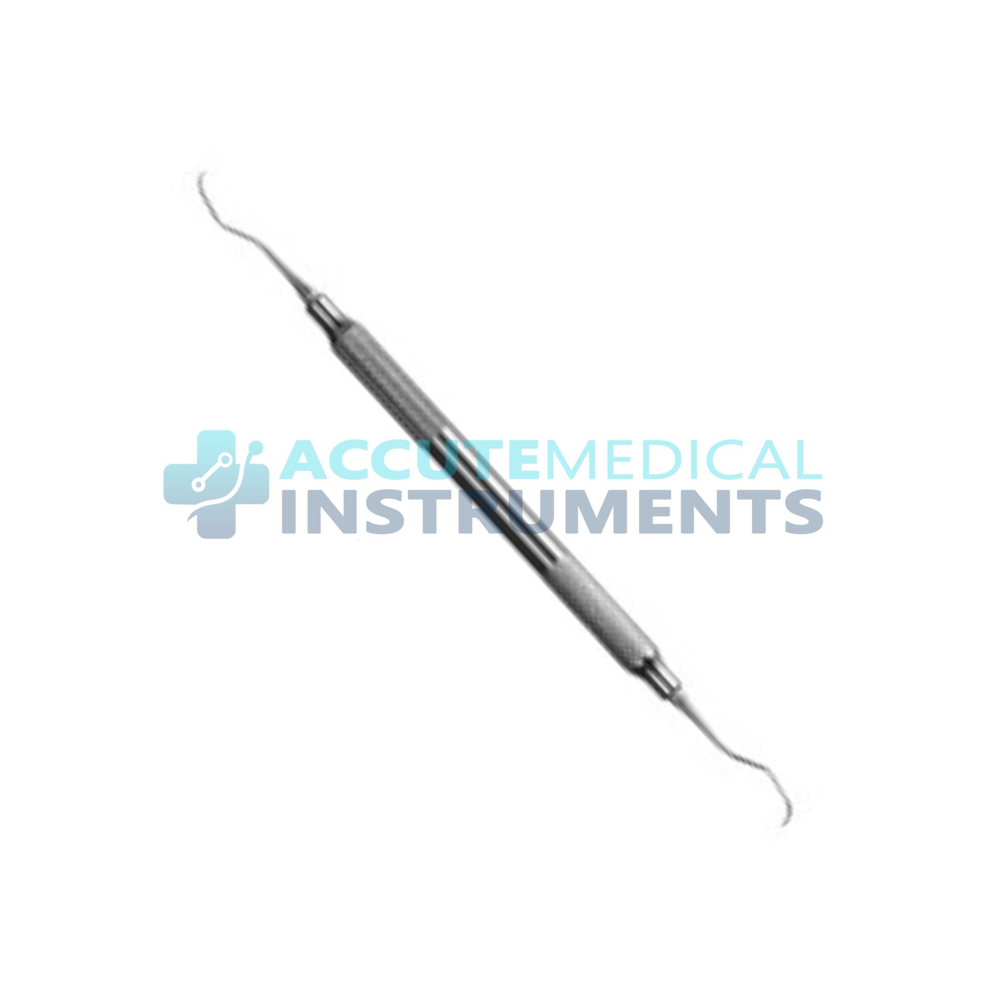 Periodontal Special Curette Gracey 3/4, Hollow Stainless Steel Handle