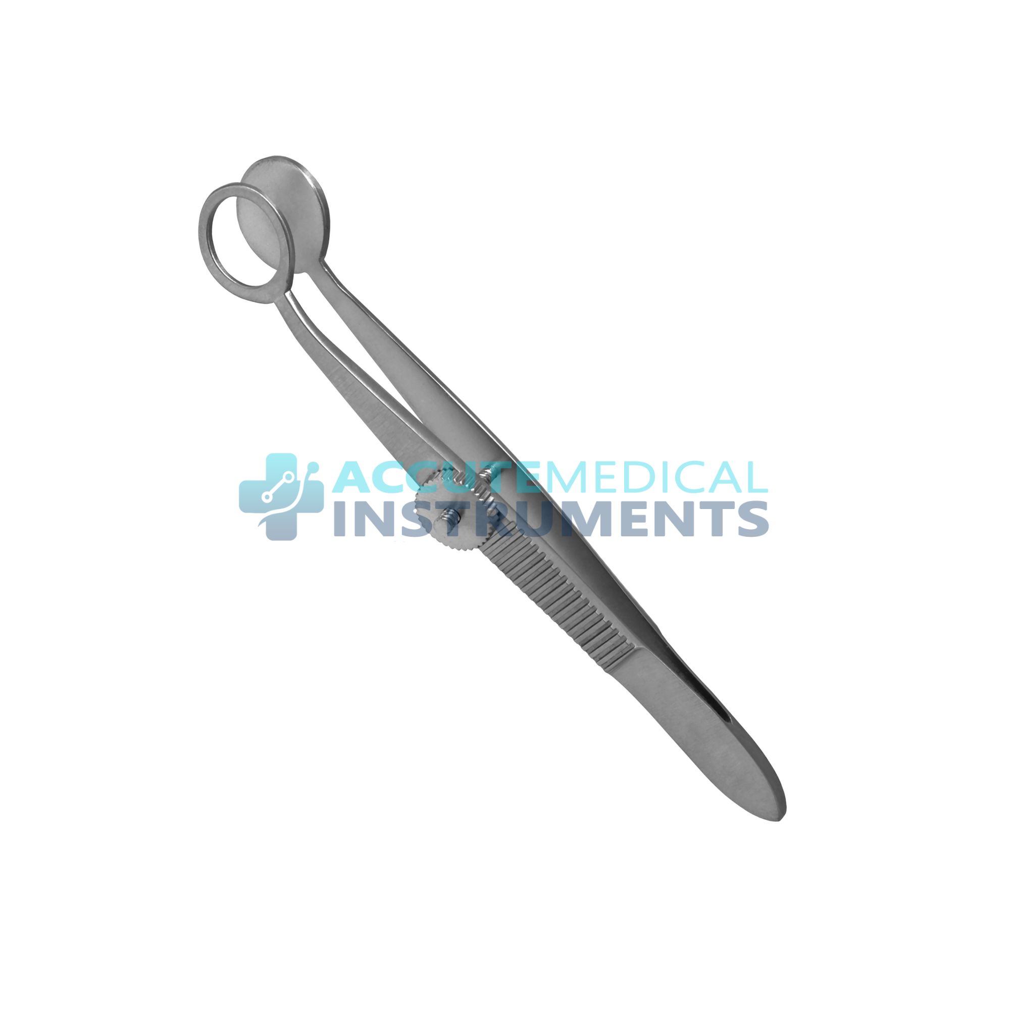 Hunt Chalazion Forceps 3 3.4″, 12mm Ring Inner Diameter