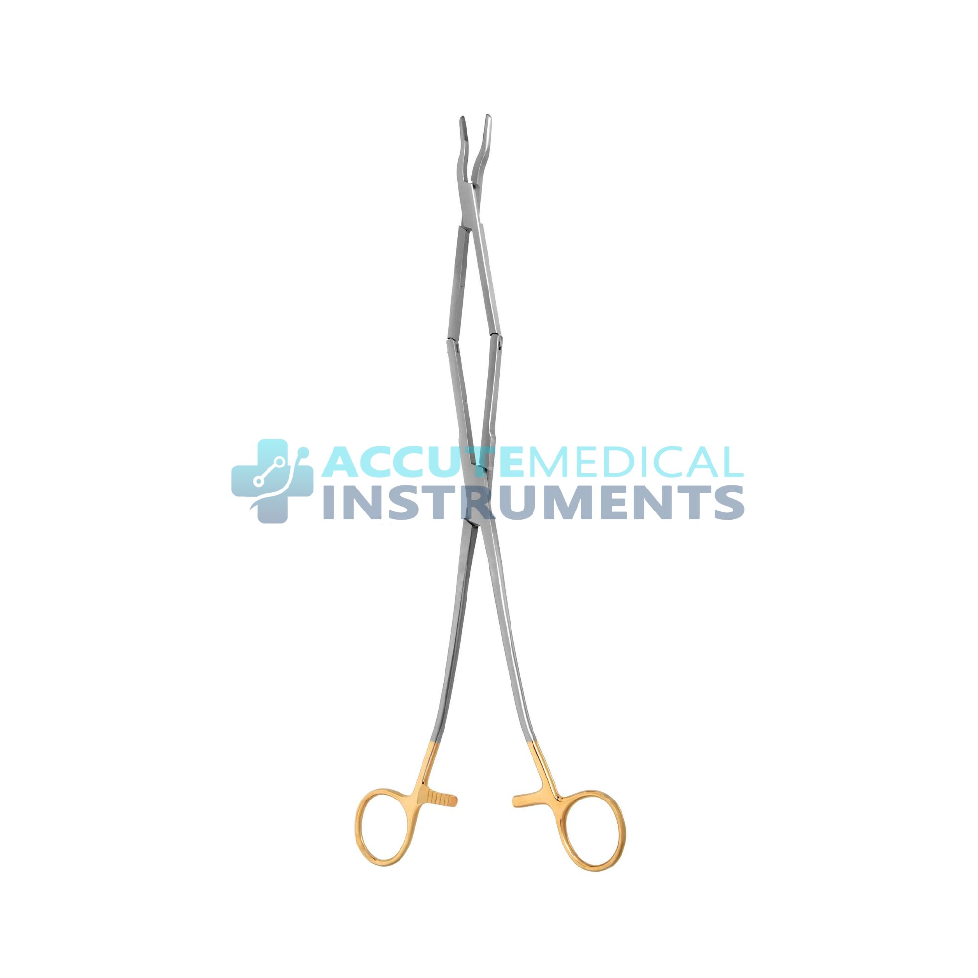 Bariatric Extra Long Needle Holder 14″ Serrated, Tungsten Carbide