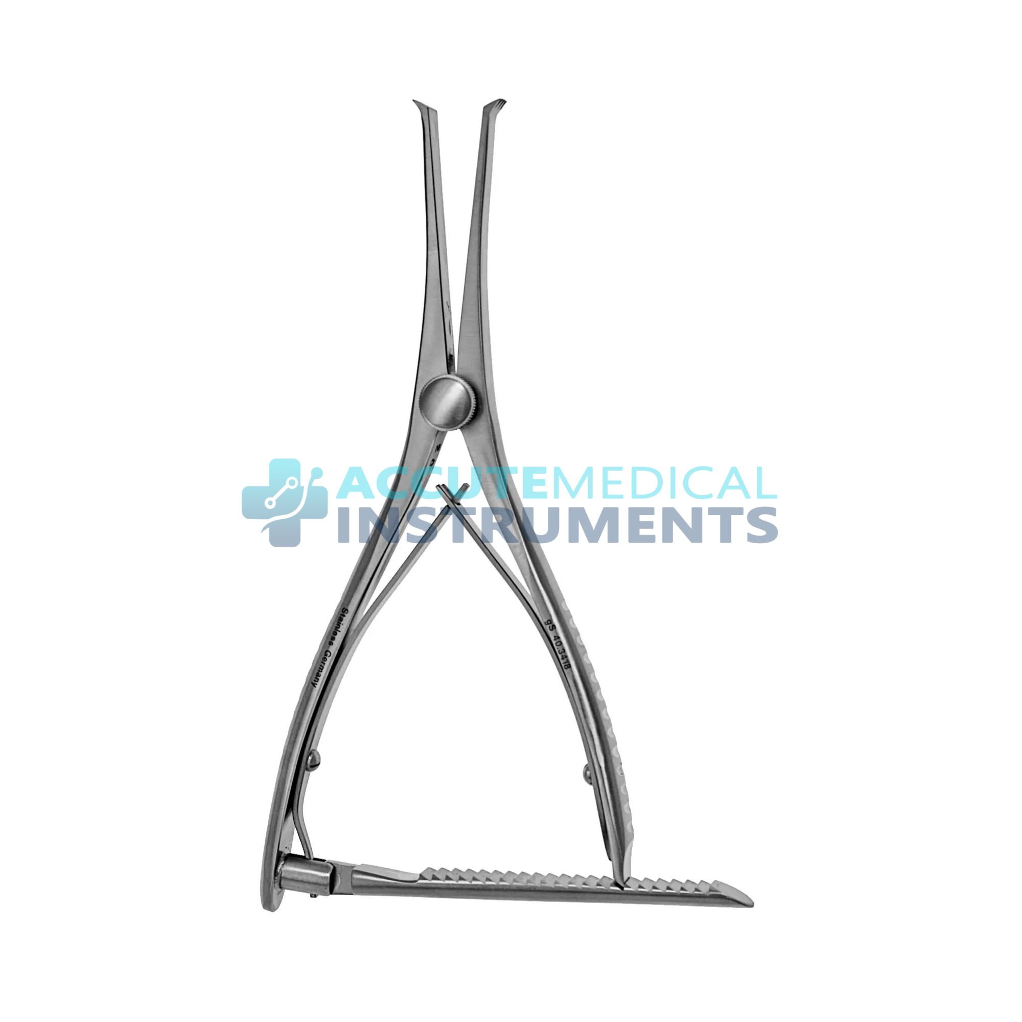 Vertebra Distractor 7″ – Straight with Teeth, Ratchet