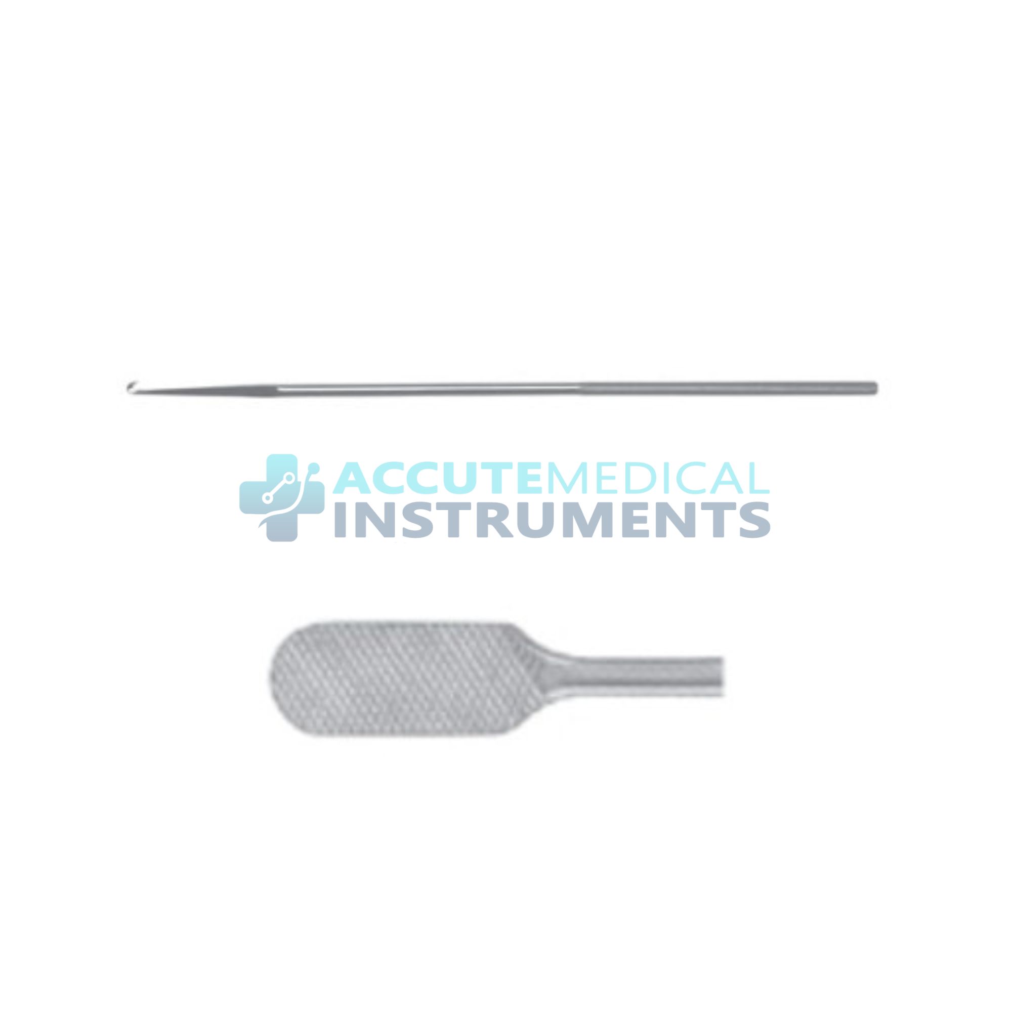 Cartilage File Round Knurled Handle Fine
