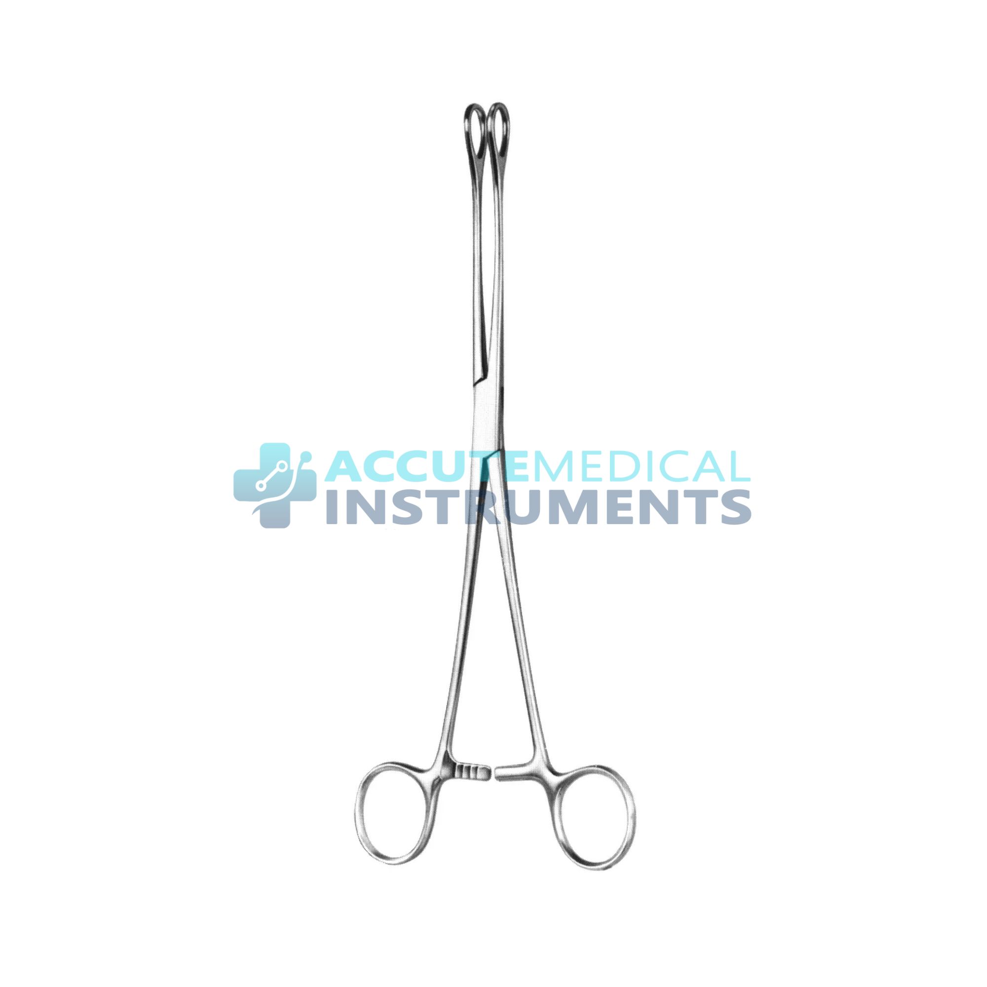 Foerster Sponge Forceps – 9½″, Straight, Serrated