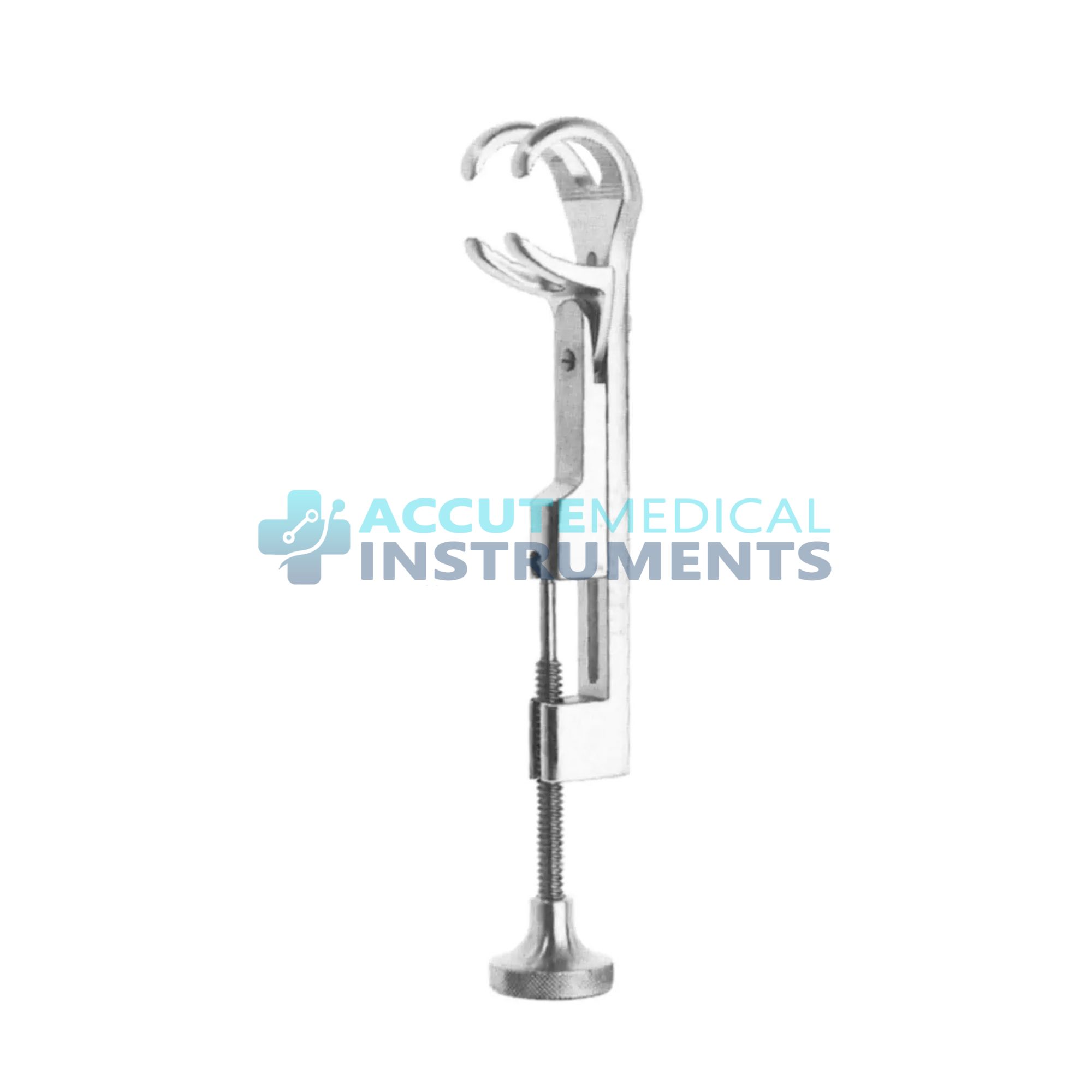 Lambert-Lowman Bone Clamp 7″ – 2×2 Jaws, 2″ Capacity (412 Stainless Steel)