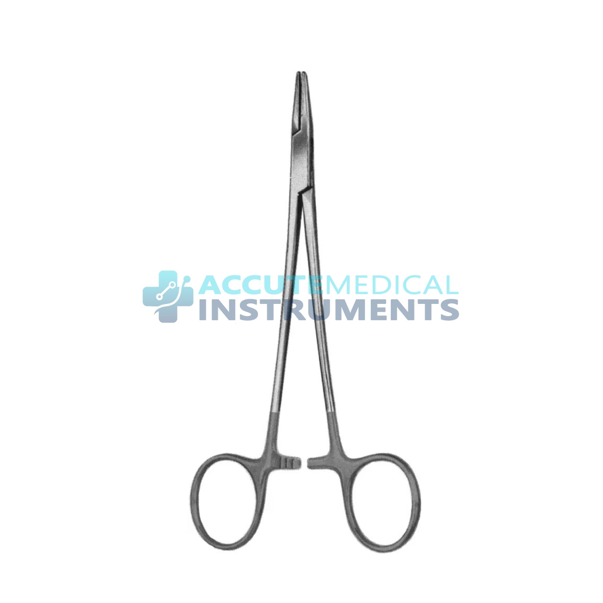 Crile-Wood Needle Holder 6″ Serrated, Tungsten Carbide