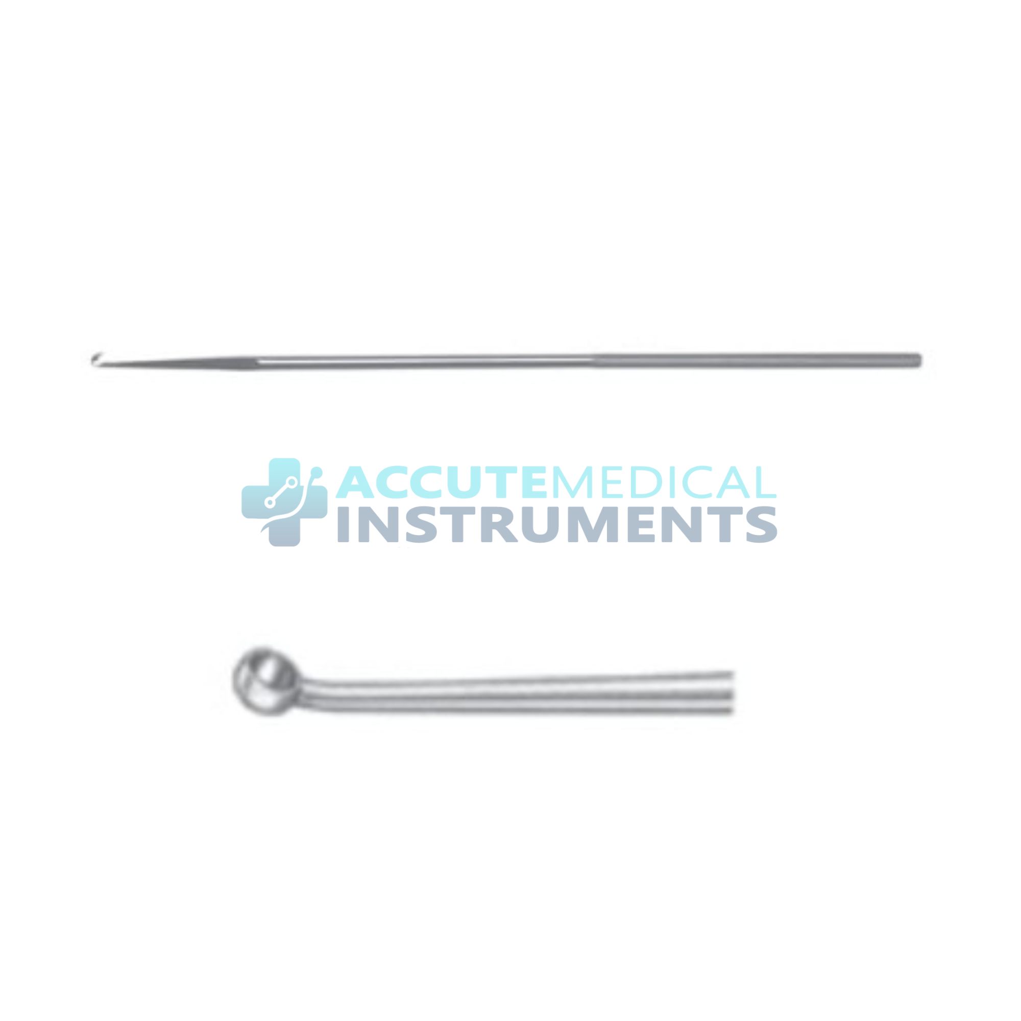 Ring Curette  Round Knurled Handle 3.0mm