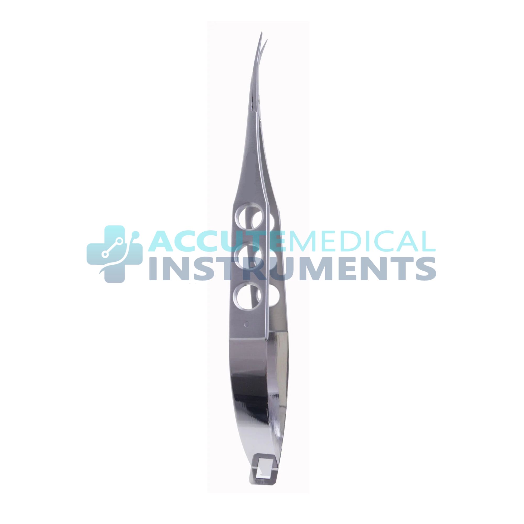 Westcott Tenotomy Scissors 4¼″ – Curved, Medium Blunt, Fenestrated Squeeze Handle | Surgical Scissors