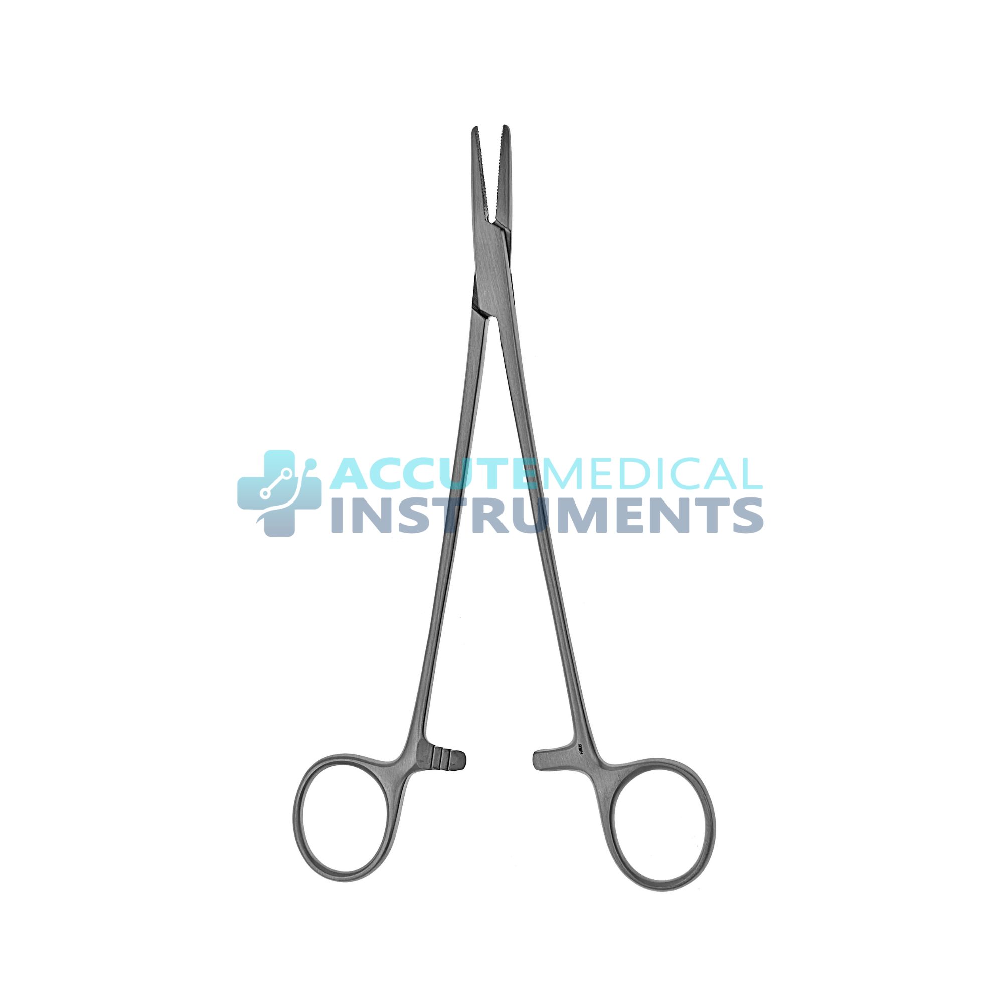 Mayo-Hegar Needle Holder 8″ Delicate, Serrated Jaws