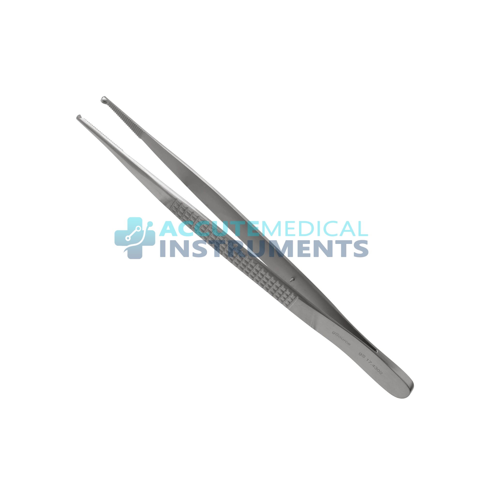 Bonney Tissue Forceps 7″ Serrated 1×2 Teeth