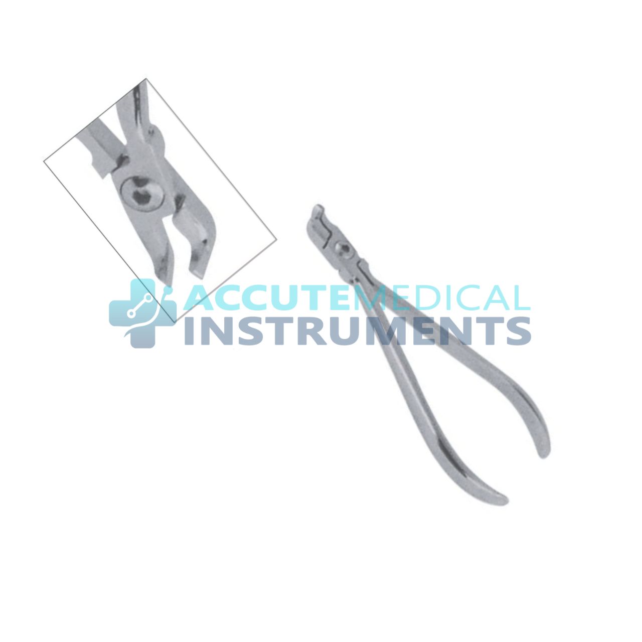 Distal End Cutter – Mini Head, Long Handles (0.30mm to 0.50mm) – Orthodontic Instrument