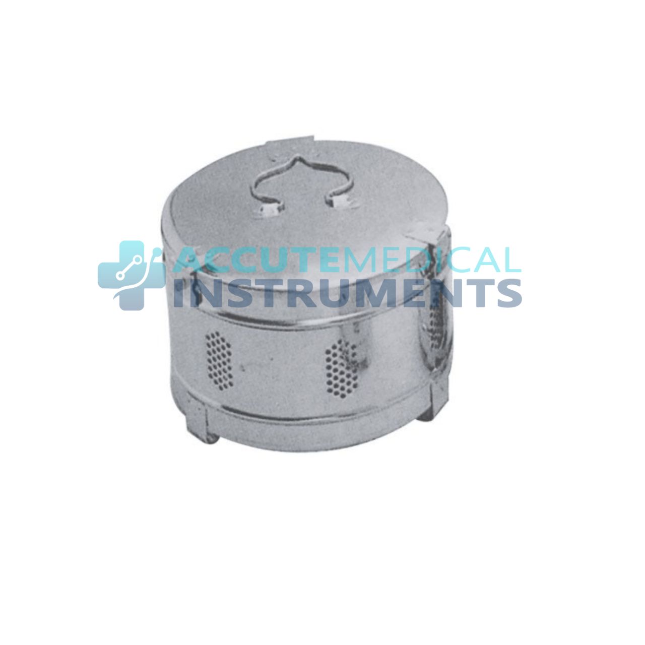 Sterilizing Drum – Stainless Steel (80mm, 120mm, 160mm, 190mm, 240mm, 290mm, 340mm, 390mm)