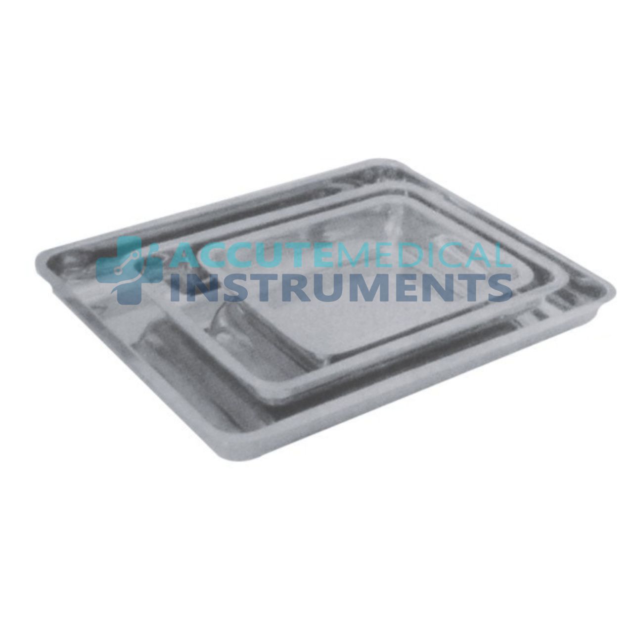 Instrument Box Without Lid – Stainless Steel (6×8", 8×10", 10×12")