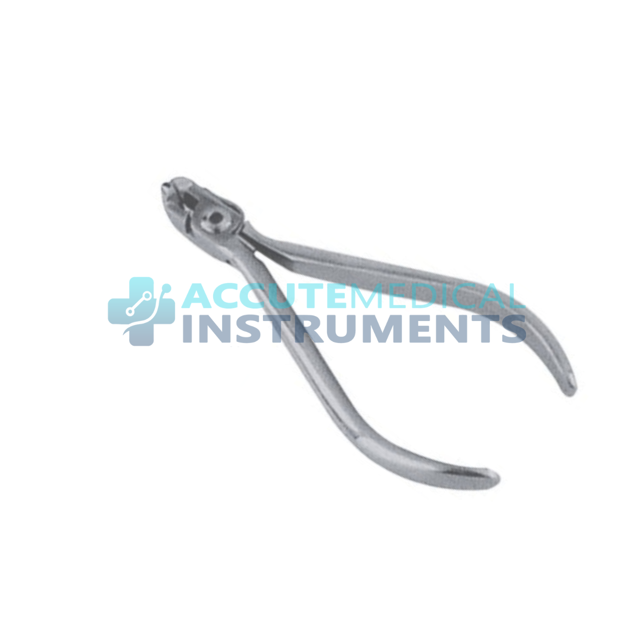 Flush Cut Distal End Cutter with Safety Hold Orthodontic Precision Wire Cutting Pliers