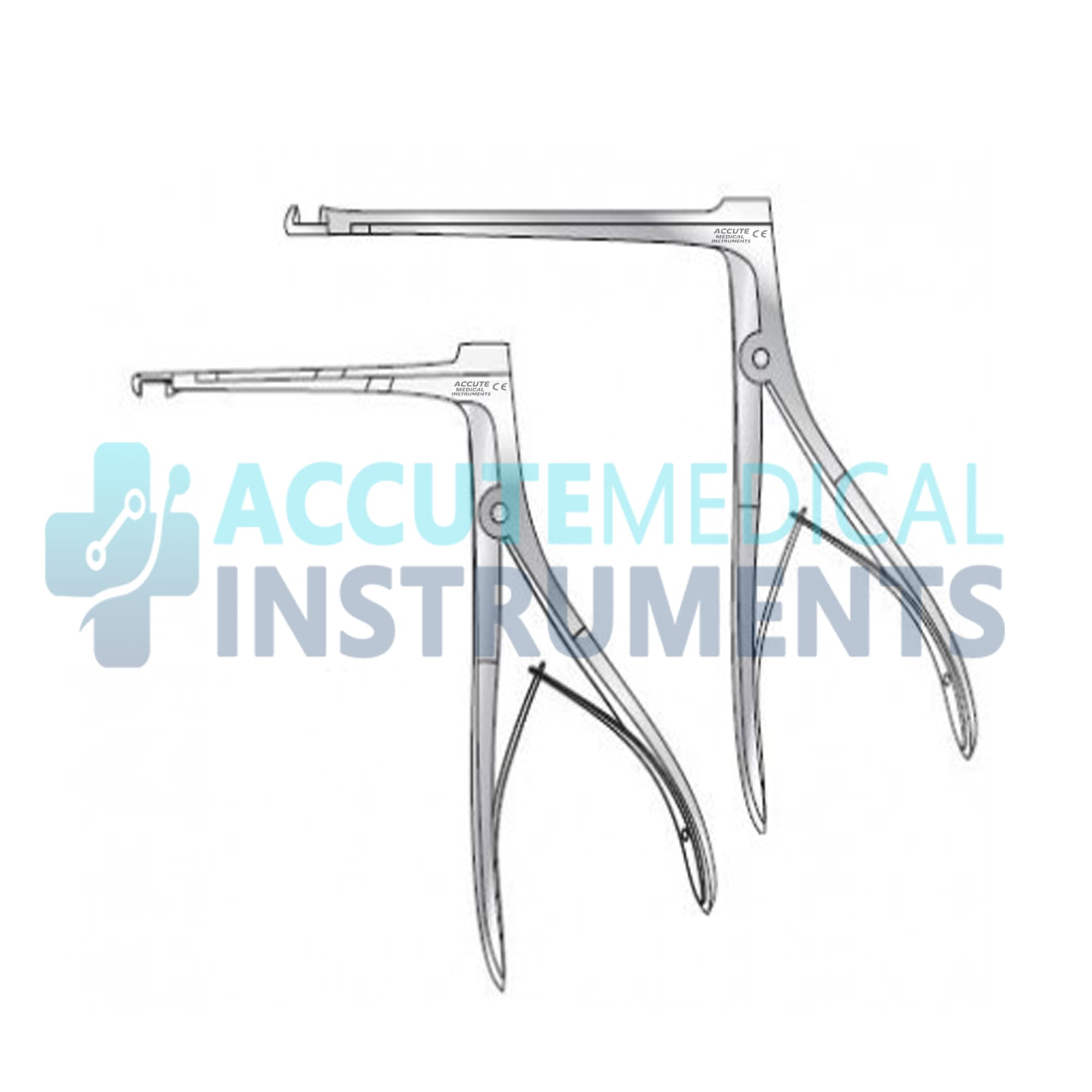 Rongeur Curved Jaw Bone Nibbler Surgical Orthopedic Instrument