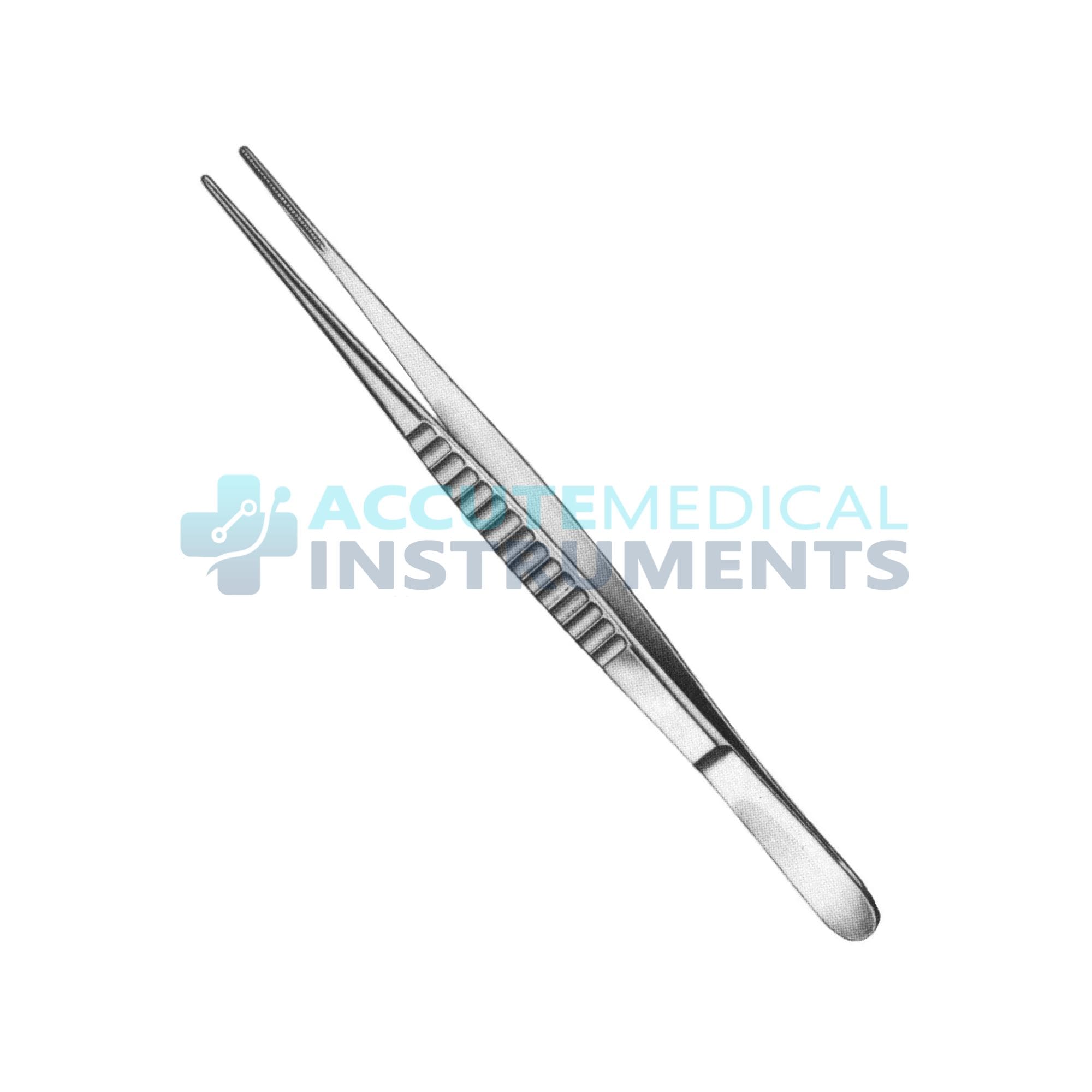 DeBakey Tissue Forceps Atraumatic Serrated Jaw Surgical Dissecting Instrument Stainless Steel