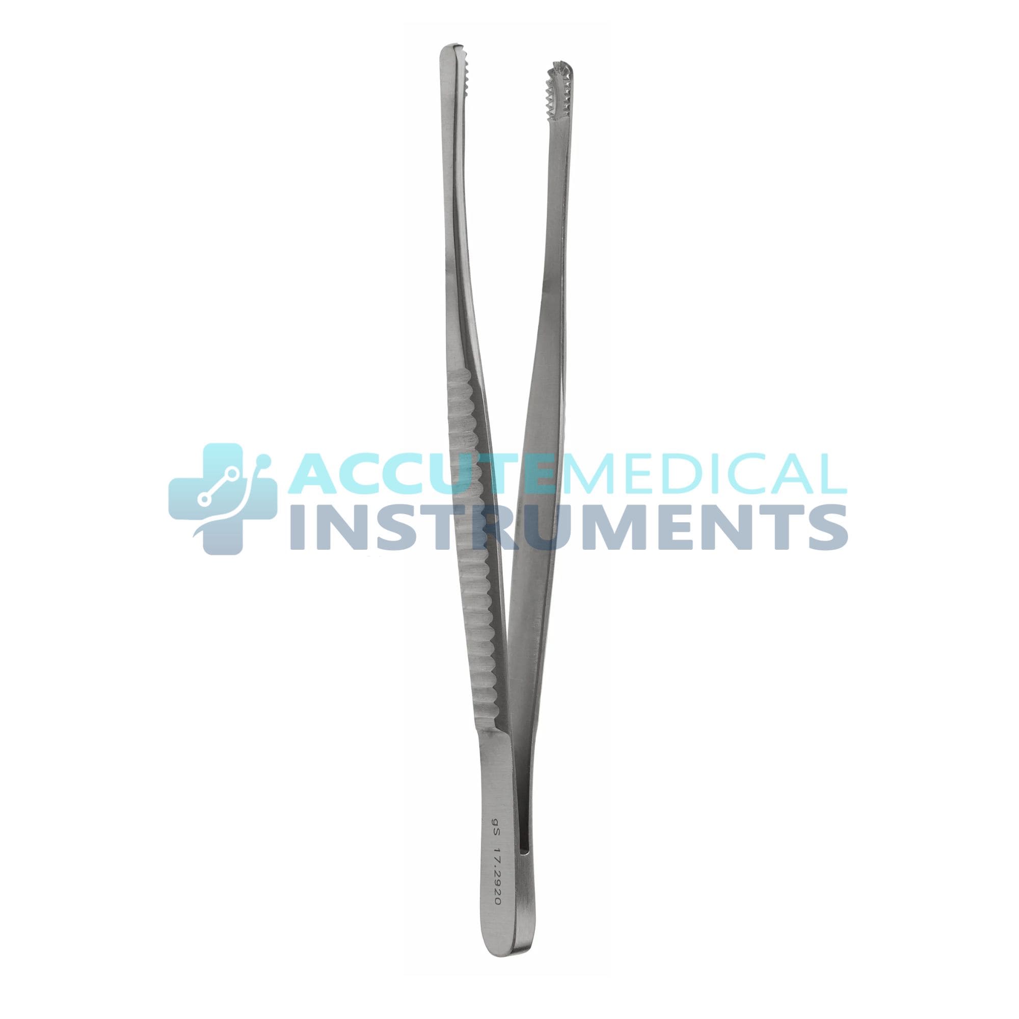 Russian Forceps Circular Serrated Cup Jaw Surgical Tissue Grasping Instrument Stainless Steel