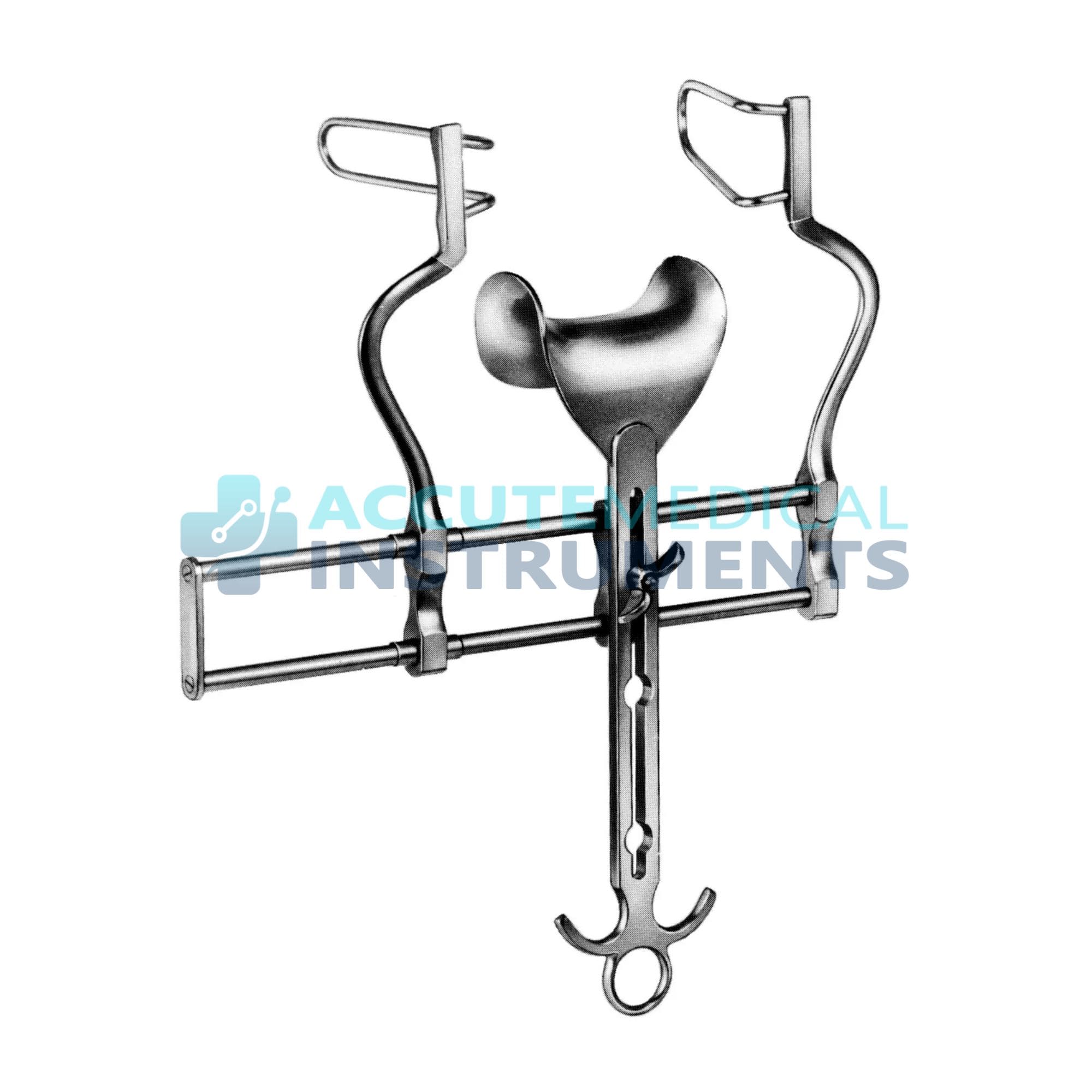 Balfour Retractor Self-Retaining Abdominal Surgical Retractor Stainless Steel