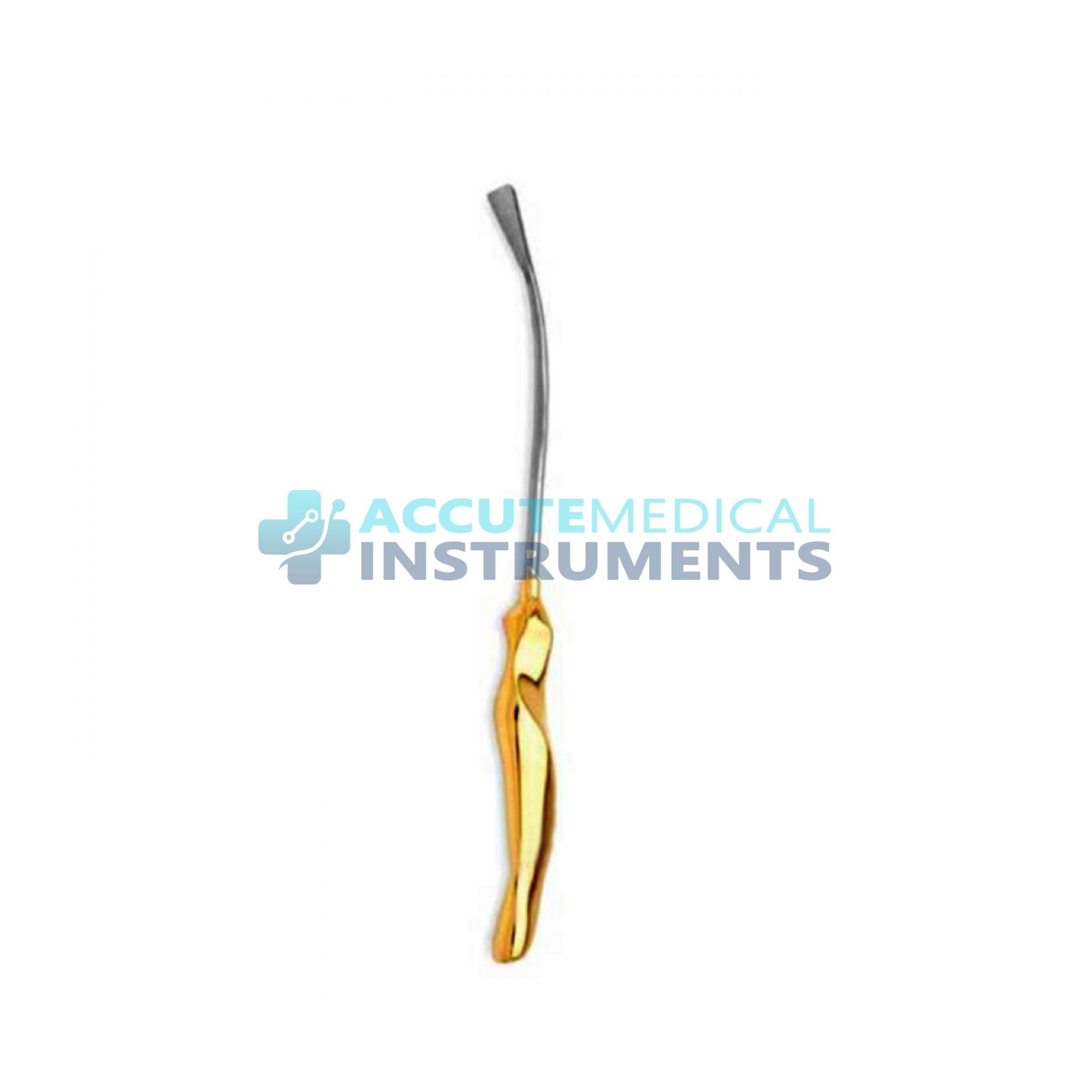 Orthopedic Angled Curette Bone Preparation and Tissue Removal Tool