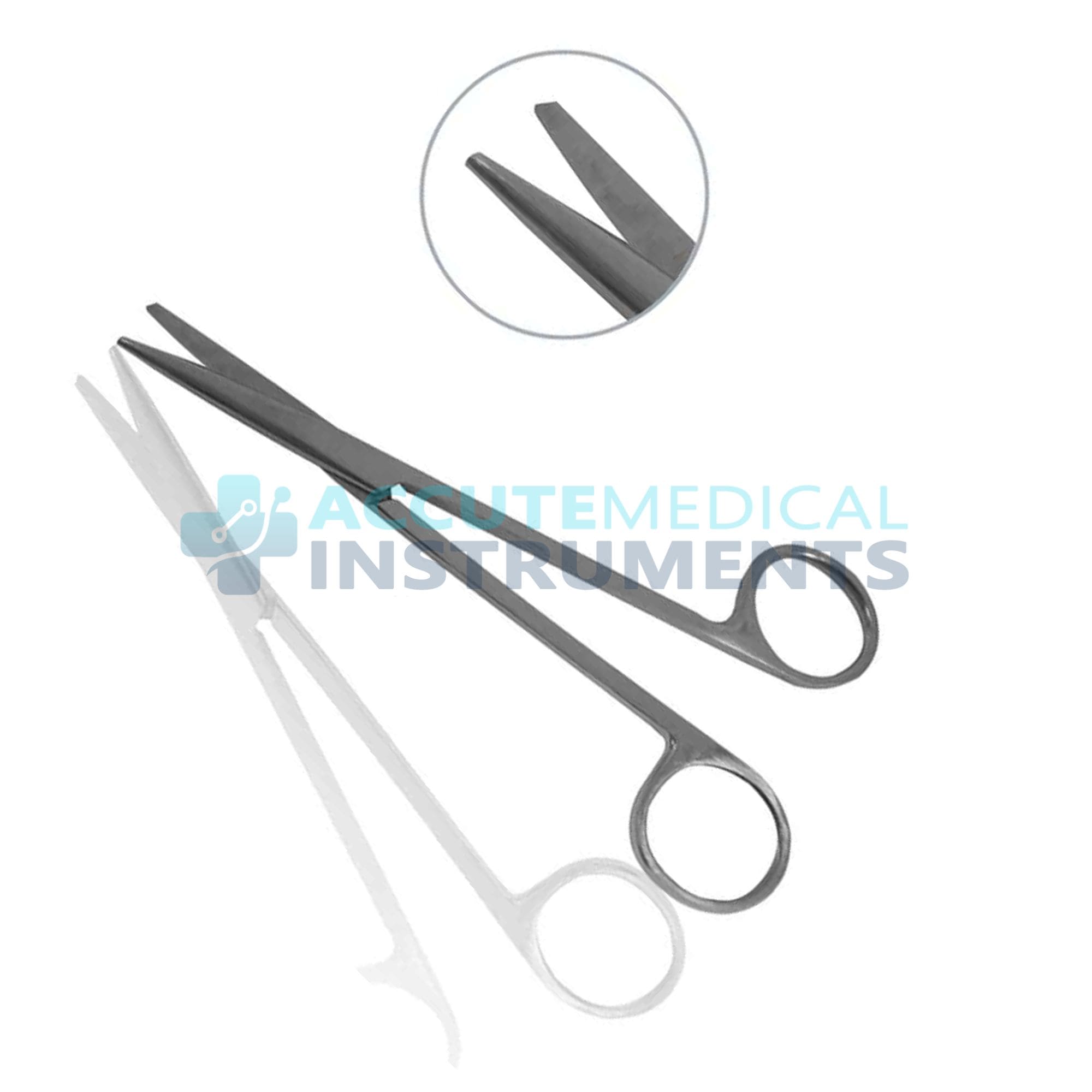 Metzenbaum Scissors Curved Surgical Tissue Dissection Instrument Stainless Steel