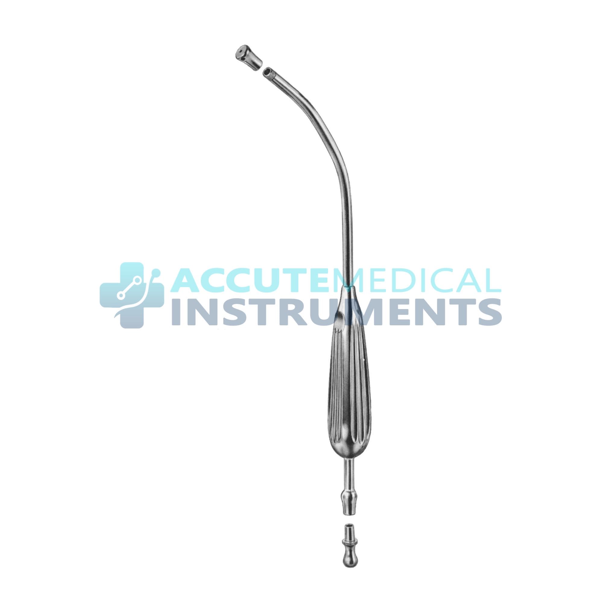 Yankauer Suction Cannula with Control Vent Surgical Fluid Removal Tool