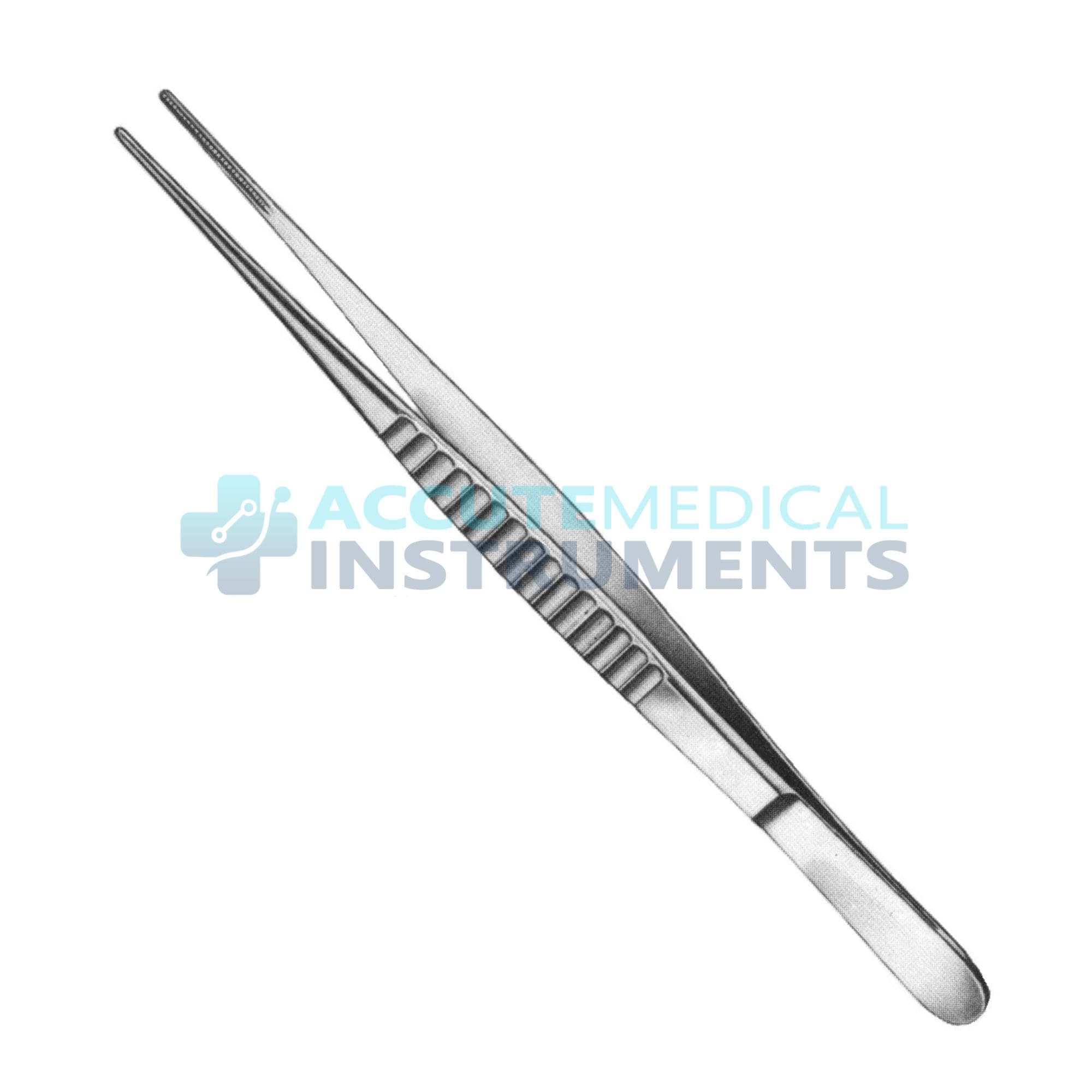 DeBakey Atraumatic Forceps Curved Pattern Surgical Dissection Tool