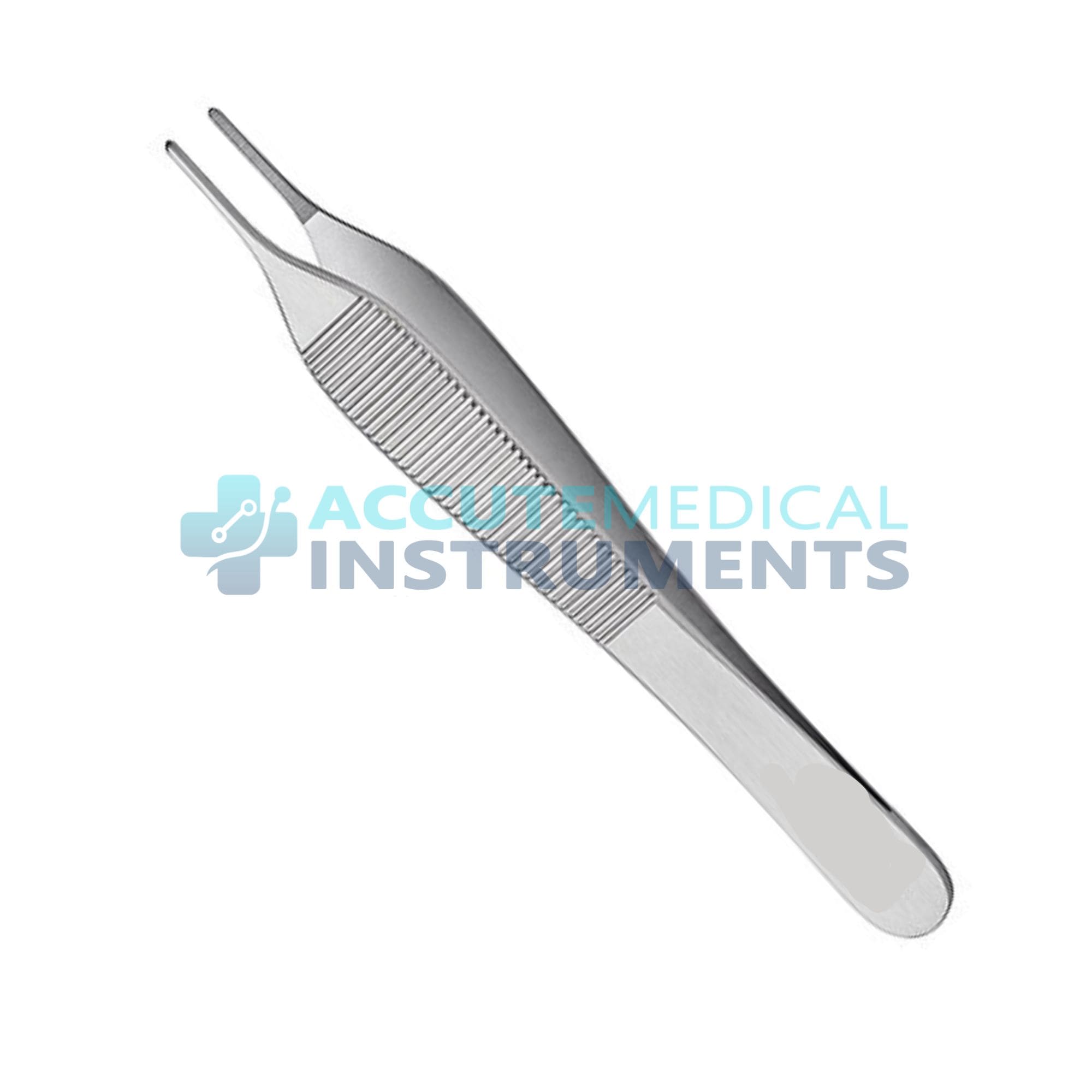Adson Tissue Forceps 1×2 Teeth Surgical Grasping Tool