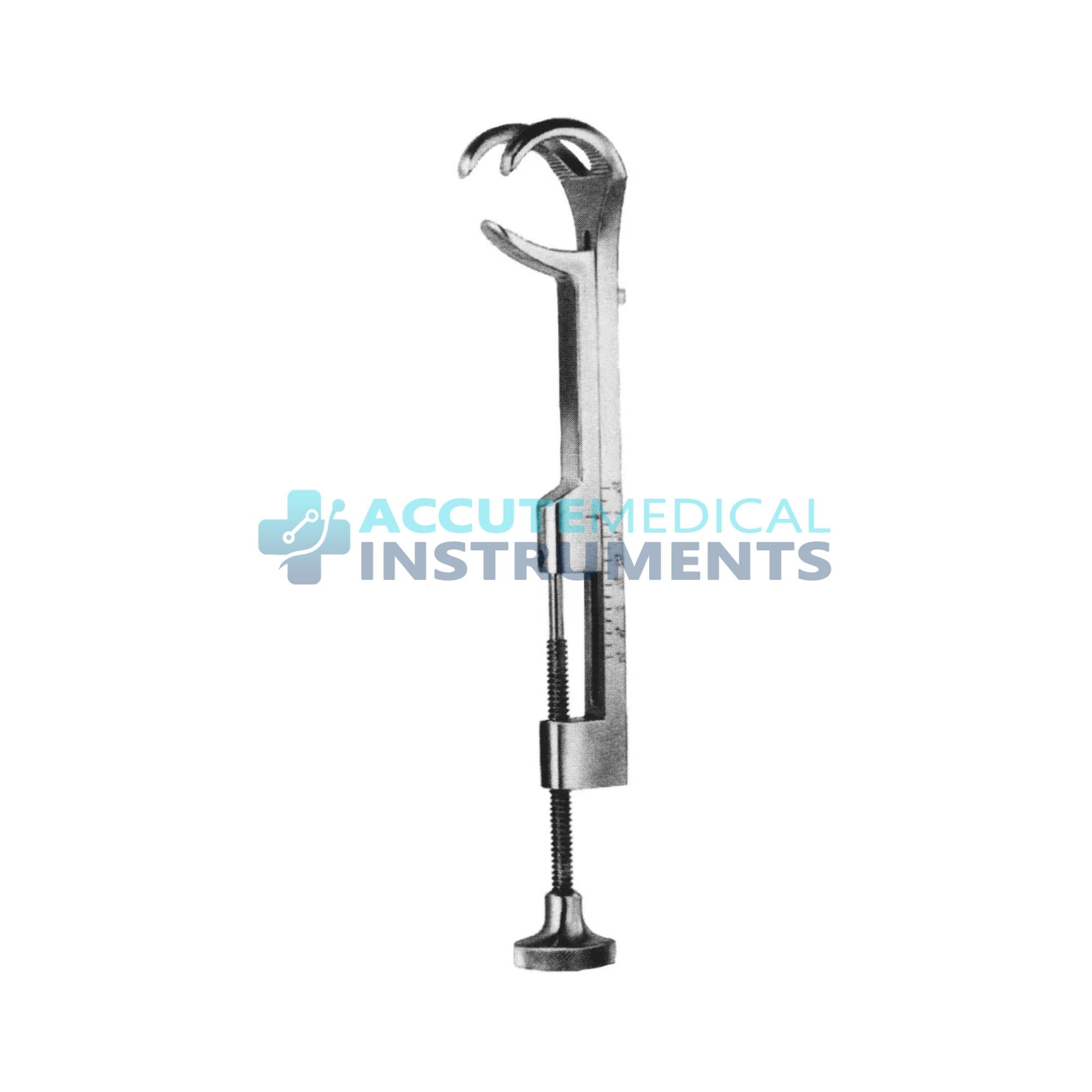 Bone Clamp Adjustable Jaw Surgical Instrument for Fracture Fixation
