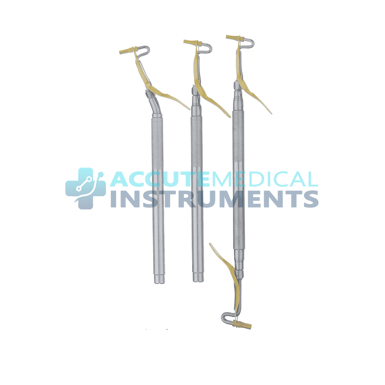 Distal Scalpel Handle Stainless Steel Improves Visibility & Access to Posterior Regions
